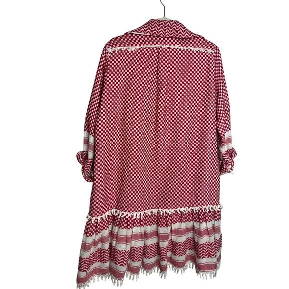 Dodo Bar Or Mandy Red Mini Dress Sz. M - Picture 3 of 7